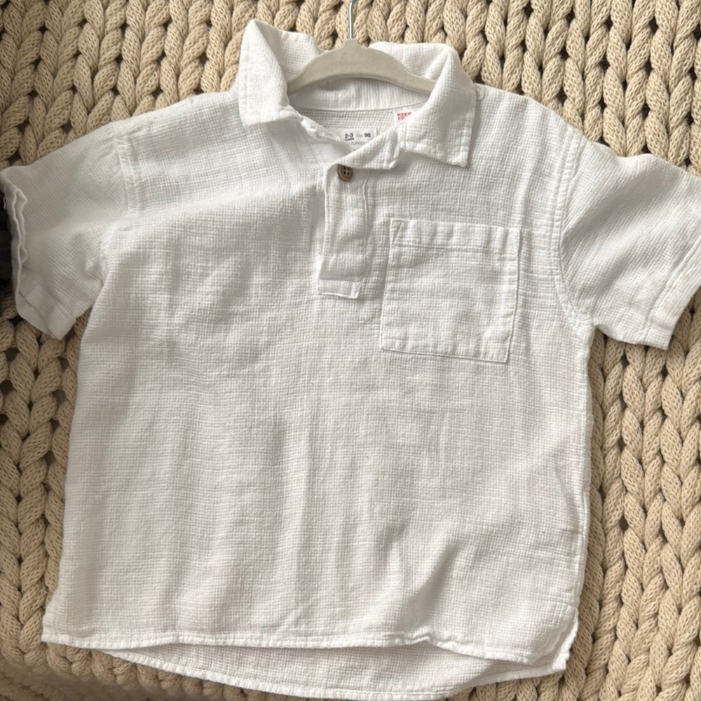 Kids White Shirt